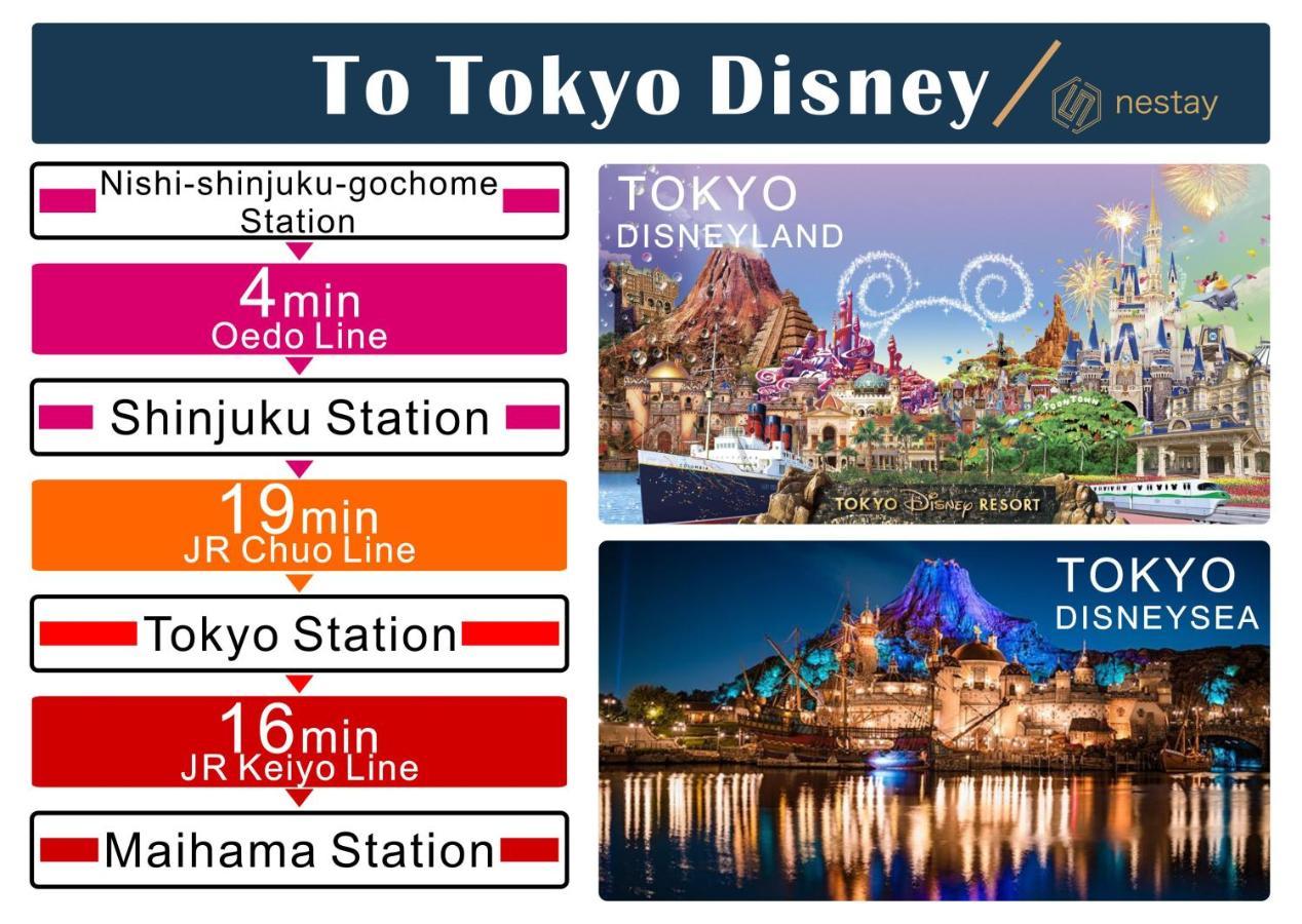 Nestay Villa Tokyo Shinjuku Екстер'єр фото