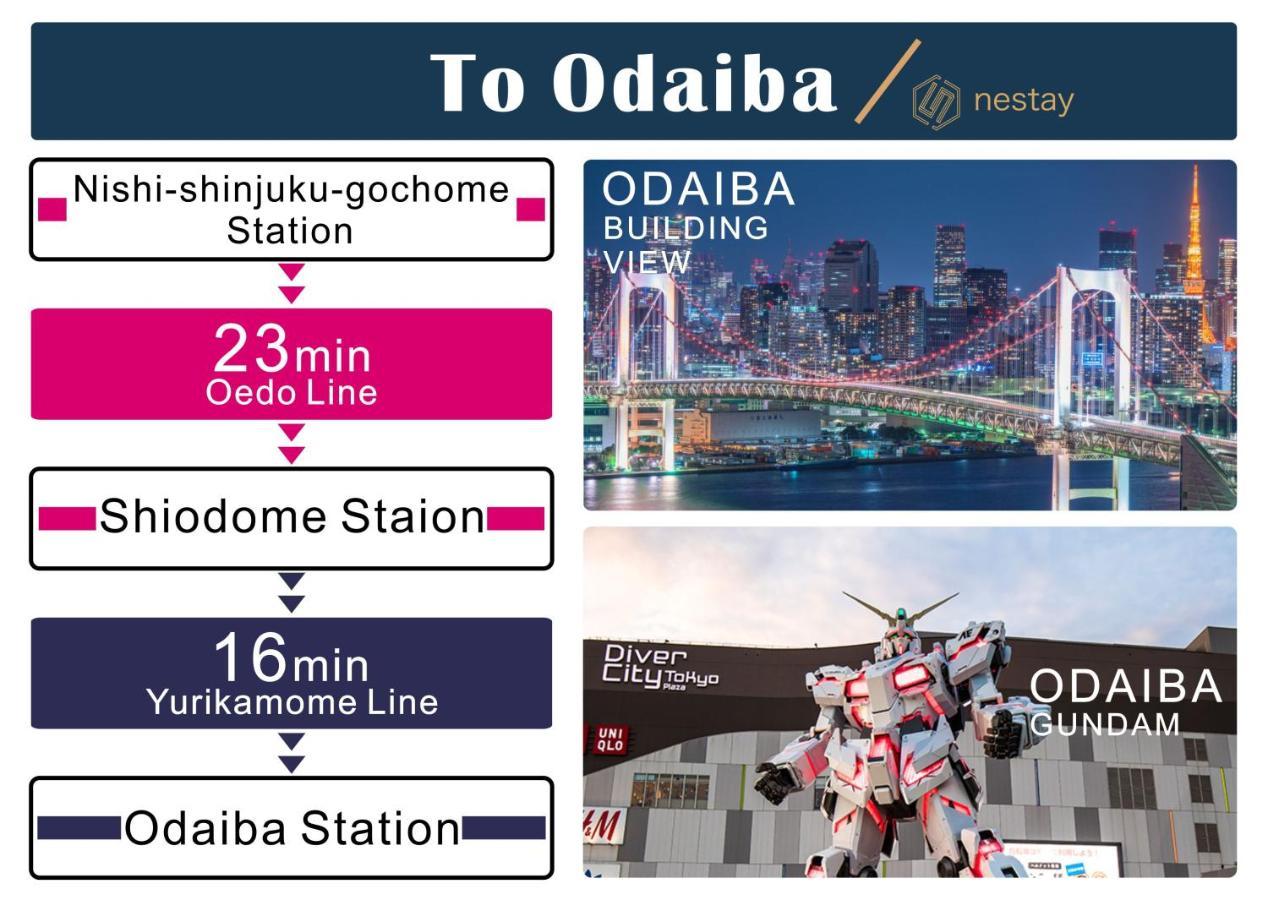 Nestay Villa Tokyo Shinjuku Екстер'єр фото