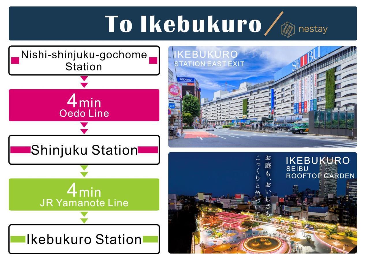 Nestay Villa Tokyo Shinjuku Екстер'єр фото