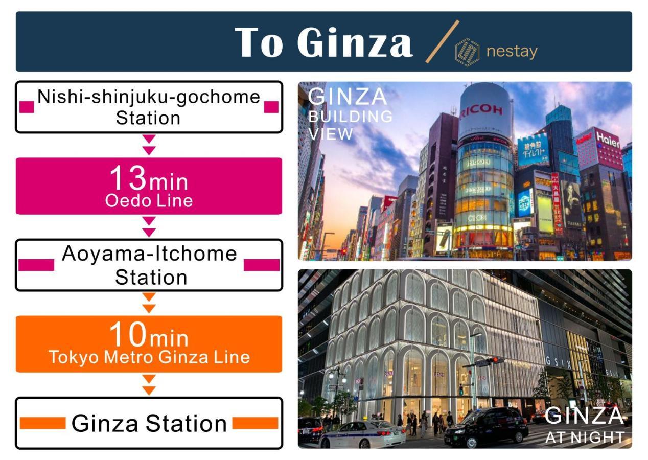 Nestay Villa Tokyo Shinjuku Екстер'єр фото
