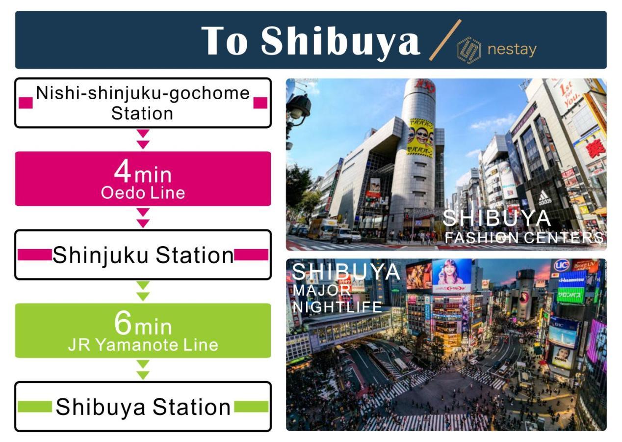 Nestay Villa Tokyo Shinjuku Екстер'єр фото