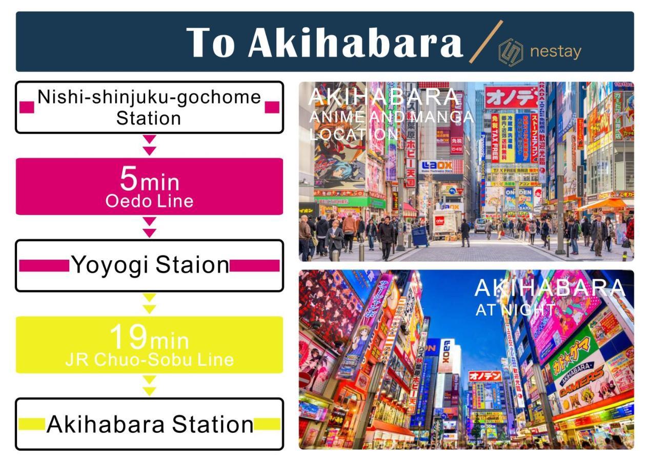 Nestay Villa Tokyo Shinjuku Екстер'єр фото